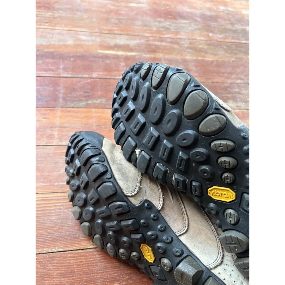 Merrell Men Continuum Hiking Trail Boots Walnut US 11 UK 10.5 EUR 45 Vibram Sole